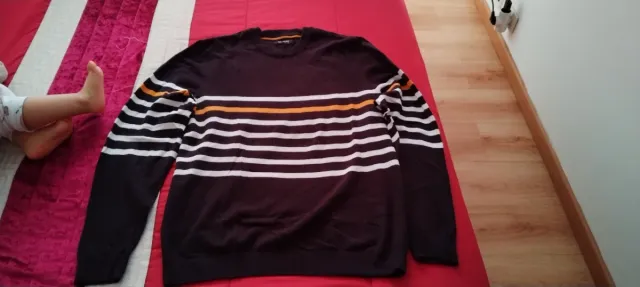 Jersey rayas negro y blanco