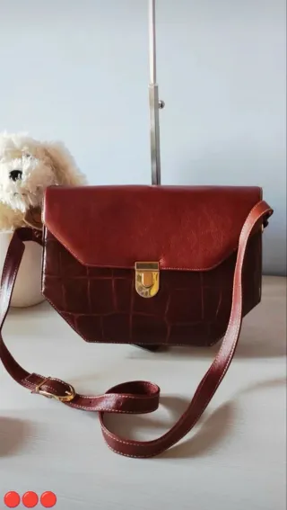 Borsa Vintage in vera Pelle