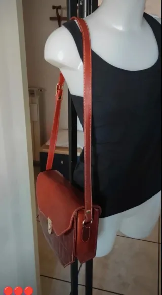 Borsa Vintage in vera Pelle