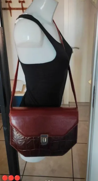 Borsa Vintage in vera Pelle