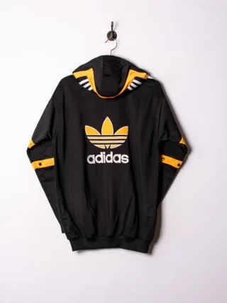 Sudadera Adidas Vintage Negra y Naranja