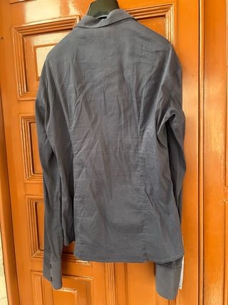 Camicia Pinko grigio con paillettes