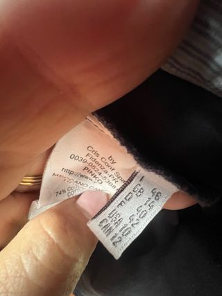 Camicia Pinko grigio con paillettes