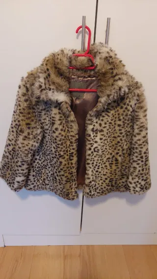 Chaqueta leopardo talla M