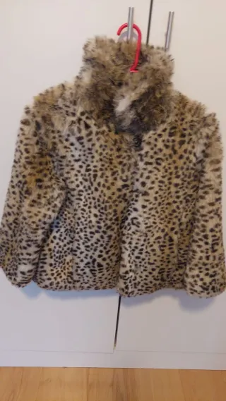 Chaqueta leopardo talla M