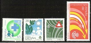 Lote 4 Sellos España Correos