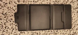 Funda con teclado negro