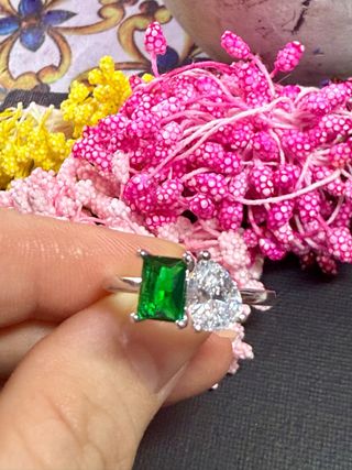 Anillo Plata 925 con Circonitas