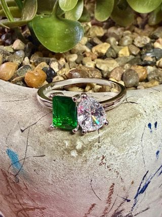 Anillo Plata 925 con Circonitas