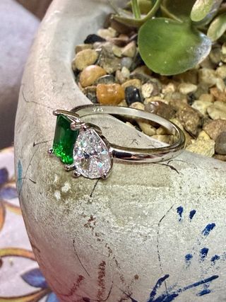 Anillo Plata 925 con Circonitas