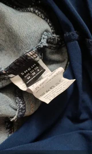 Pantalón vaquero premamá SHEIN Talla M