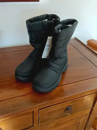 Botas de nieve unisex forradas sin usar