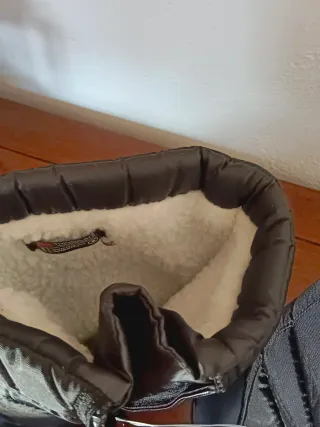 Botas de nieve unisex forradas sin usar