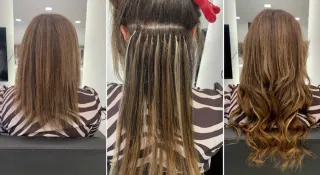 Extensiones de cabello y pestañas a domicilio