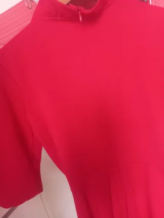 Vestido rojo lentejuelas talla S