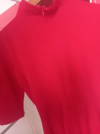 Vestido rojo lentejuelas talla S