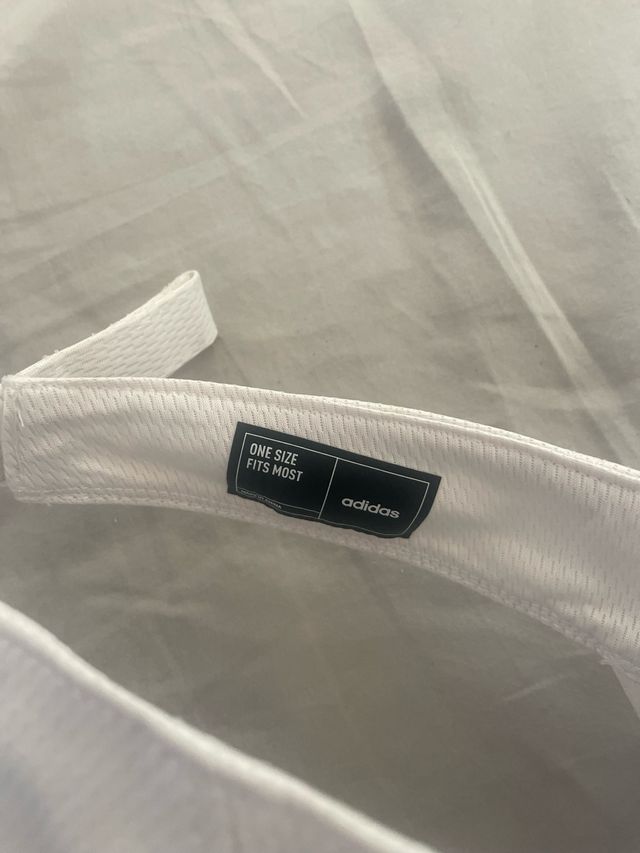 Visiera Adidas Bianca