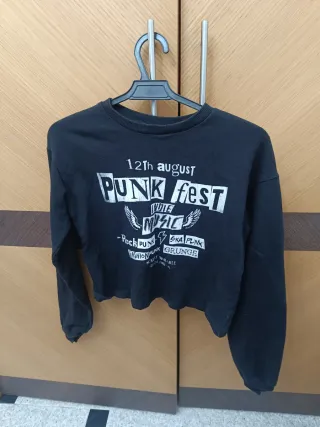 Camiseta negra Punk Fest