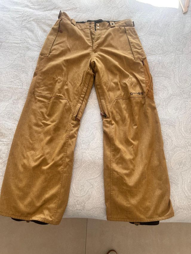 Jaqueta e calça de esqui masculina O'Neill tamanho L