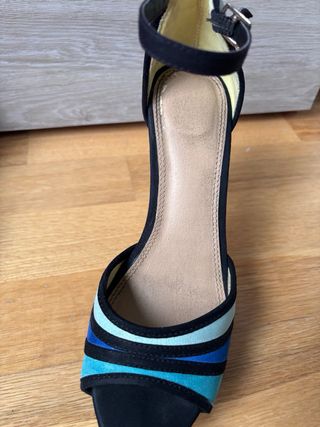 Zapatos de tacón coloridos 39