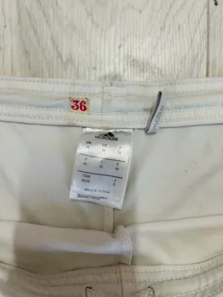 Pantaloncino uomo Adidas bianco e rosso