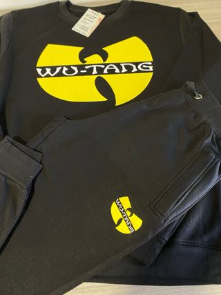 Chándal Wu-Tang Clan Negro y Amarillo