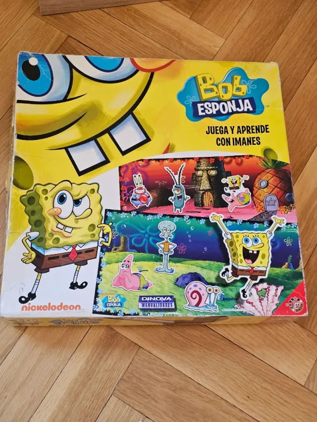 Bob Esponja Juego Imanes