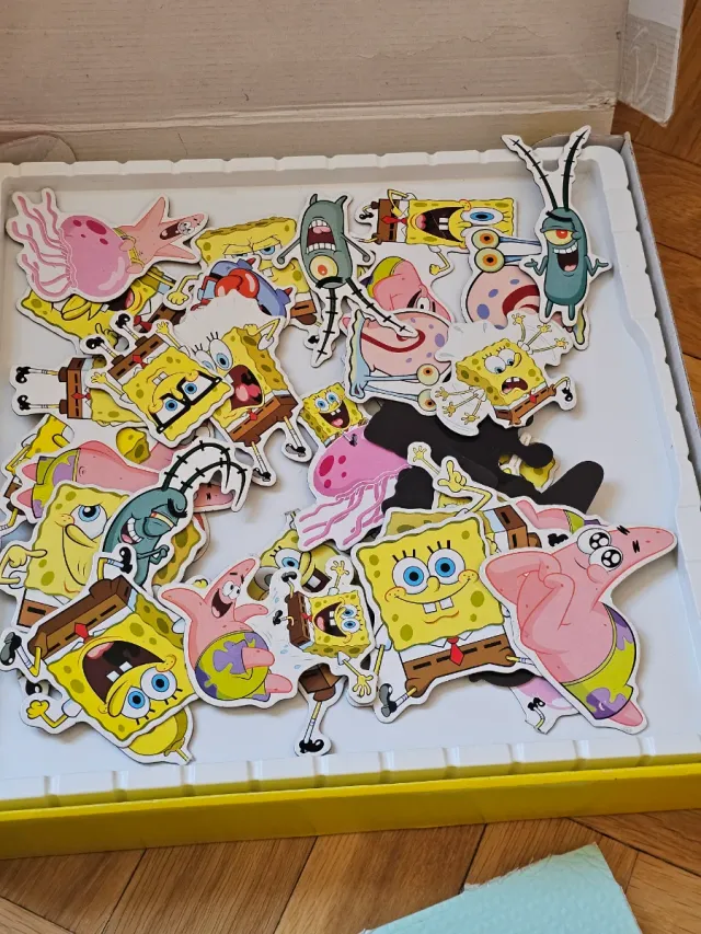 Bob Esponja Juego Imanes