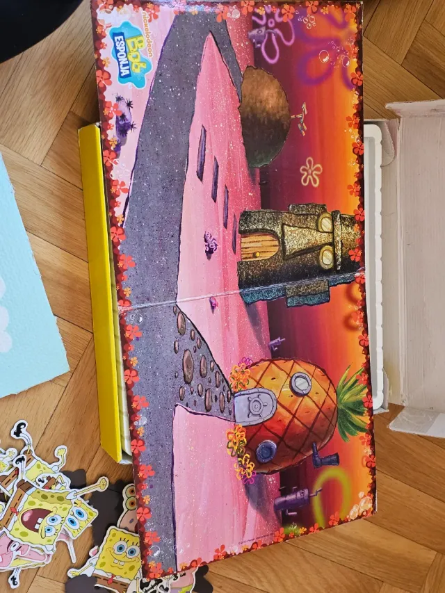 Bob Esponja Juego Imanes