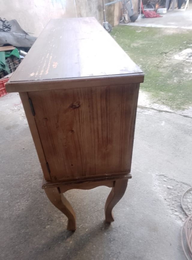 Aparador mesa isabelino pequeño