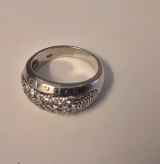 Anillo inspiración Bulgari Plata con Circonitas