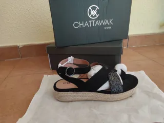 Sandalias Chattawak Negras