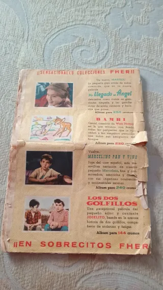 Album Cromos Joselito Los Dos Golfillos completo