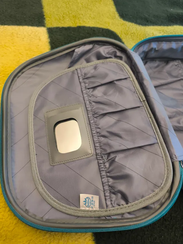 Maletín neceser azul celeste