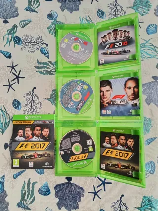 Pack F1 2016, 2017 e 2019 Xbox One