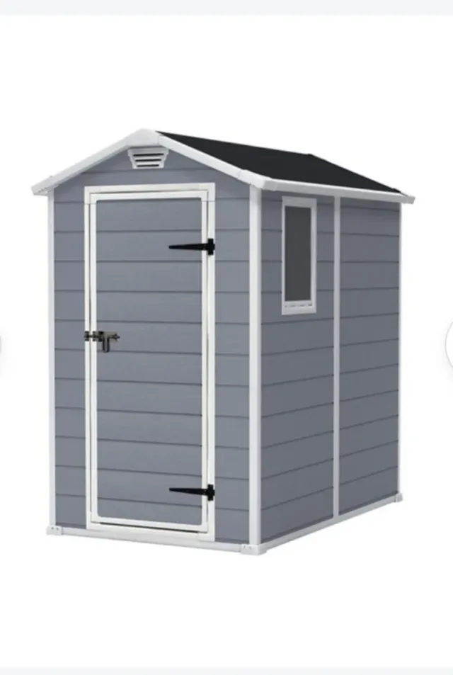 Caseta Jardín PVC de  Corte Inglés