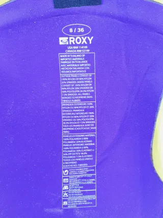Traje Neopreno Roxy 4/3 Talla 8