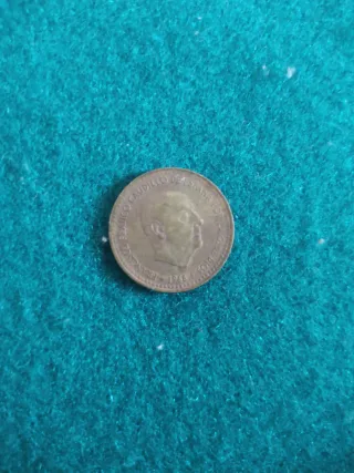 Moneda 1 Peseta 1966 Francisco Franco