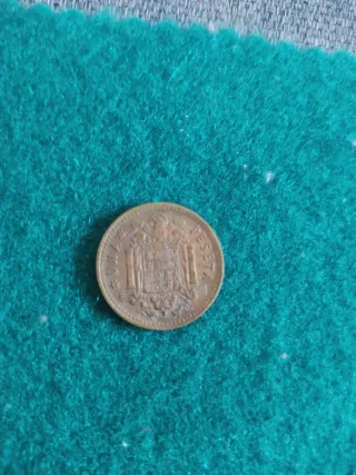 Moneda 1 Peseta 1966 Francisco Franco