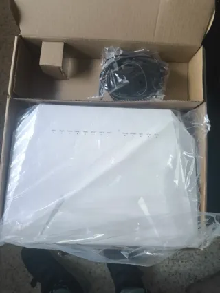 Router Fibra Óptica Blanco