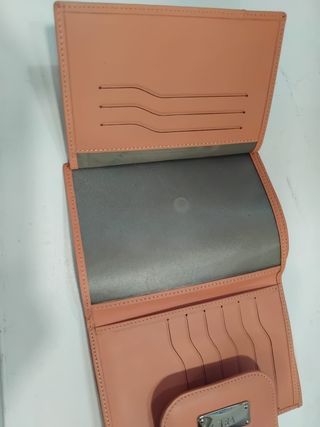 Cartera Victorio & Lucchino rosa tejida