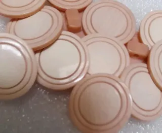 Lote 20 botones- 6 colores