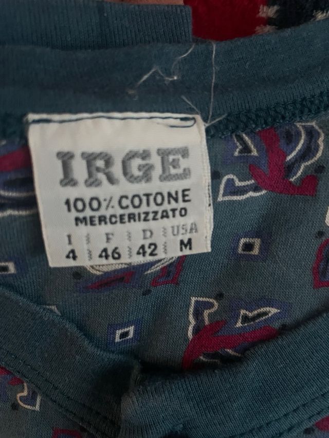 Pigiami uomo 2 pezzi cotone 100% taglia M