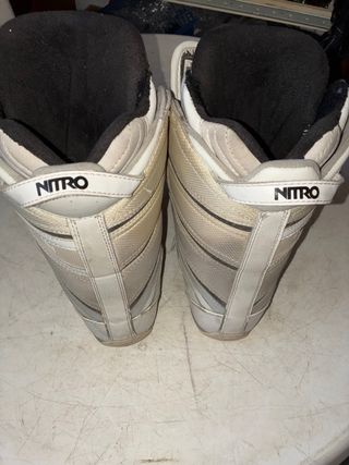 Botas Snowboard Nitro Blancas