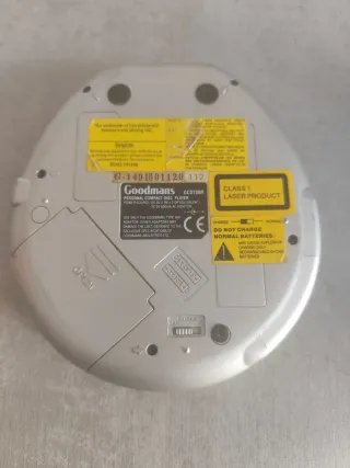 Reproductor CD Portátil Goodmans GCD 708R