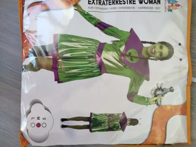 Disfraz completo Adulto Pareja Extraterrestre