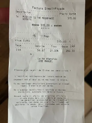 Reloj swatch mission to the moonphase