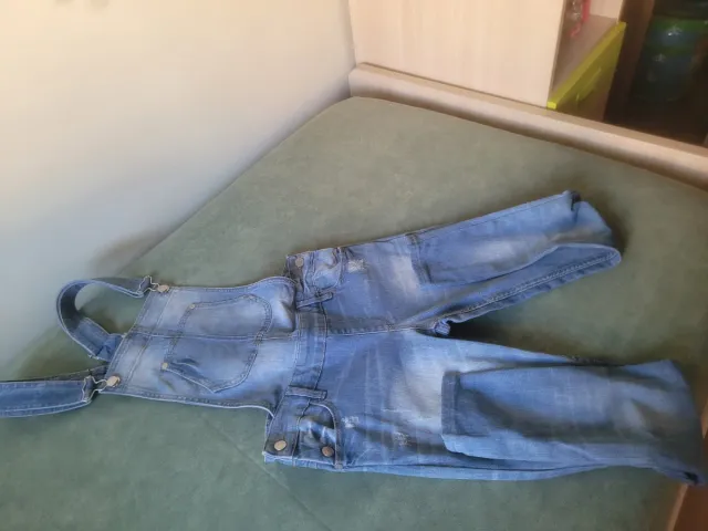 Peto vaquero desgastado