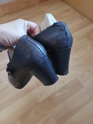 Zapato tacón ancho Pitillos Talla 40