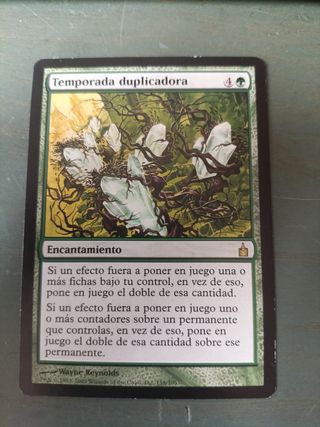 Carta MTG Temporada Duplicadora